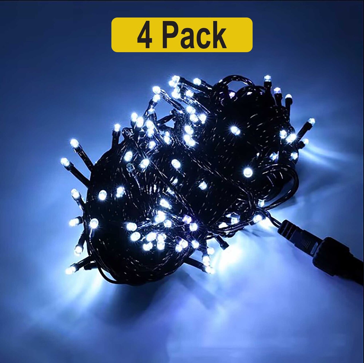 100 LED Mini String Lights with Green Wire — Perfect for Plants & Outdoor Decor